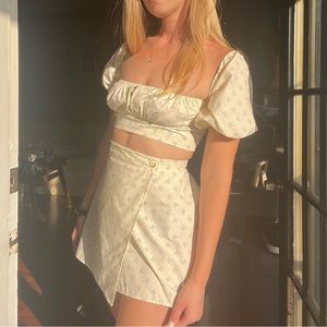 Not for sale! But one of my faves! Handmade two piece set!